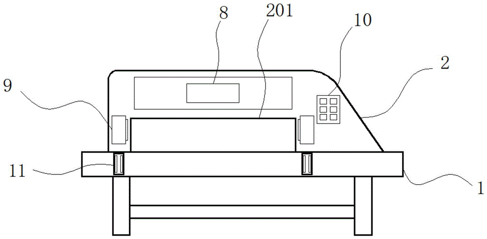 一種自動(dòng)調(diào)刀紙張分切機(jī)的制作方法