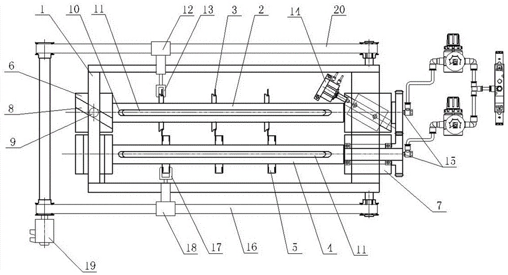 分切機(jī)快速對(duì)刀機(jī)構(gòu)的制作方法